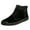 Black, variant on AnuirheiH Retro Boots Men's Casual Shoes Breathable Socks Locomotive Tooling Shoes Boots