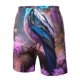 thumbnail image 4 of Fotbe Beautiful Flower Blue Bird Trajes de Baño Estampados para Hombre, Shorts de Verano de Secado Rápido, Ropa de Playa, Bañadores-Small, 4 of 6