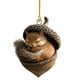 thumbnail image 2 of Lekihaqq Forest Animal Christmas Ornaments, Acrylic Tree Decorations, Holiday Decor, Festive Animal Print Ornaments, Woodland Theme Christmas Decor, Wildlife Holiday Tree Hanging Decorations, 2 of 6