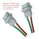 thumbnail image 4 of Kenally 2 piezas T10 luz de estacionamiento Interior de coche soporte de lámpara base herramienta de iluminación de freno conector accesorio pieza Bombillas para automóviles Kenally VI017333-00B, 4 of 6