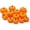 Orange, variant on 12 Pack Artificial Assorted Pumpkins, Mini Fake Pumpkins Artificial Vegetables for Halloween,Harvest Thanksgiving Party Decor