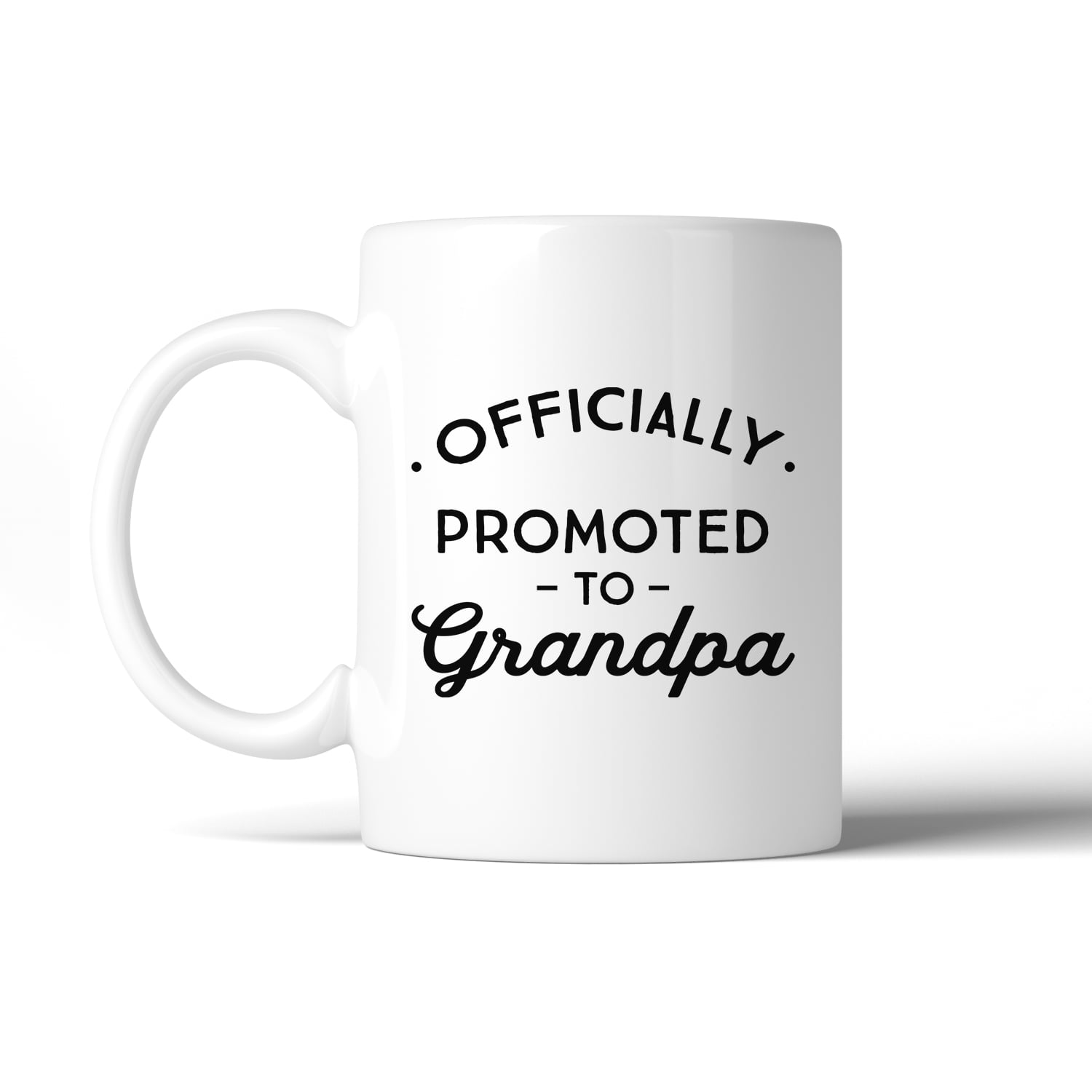 11oz Recently Promoted to Grandpa Coffee Mug New Grandfather Gift ST-MGPA