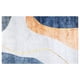 thumbnail image 1 of REGALWOVEN Alfombrillas de cocina para el suelo, juego de 1 alfombra de cocina geométrica bohemia, decoración de cocina bohemia naranja 18" x 30", 1 of 6