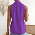 thumbnail image 4 of GigrtiJin Women's Tank Tops Loose Sleeveless Shirt Elegant Mock Neck Comfort Solid Color Formal Suit Top Blouses, 4 of 7