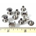 thumbnail image 1 of Tornillos Chicago 1/4"" Lisos 25 Piezas Np Plata, 1 of 1