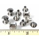 thumbnail image 1 of Tornillos Chicago 1/4"" Lisos 25 Piezas Np Plata, 1 of 1