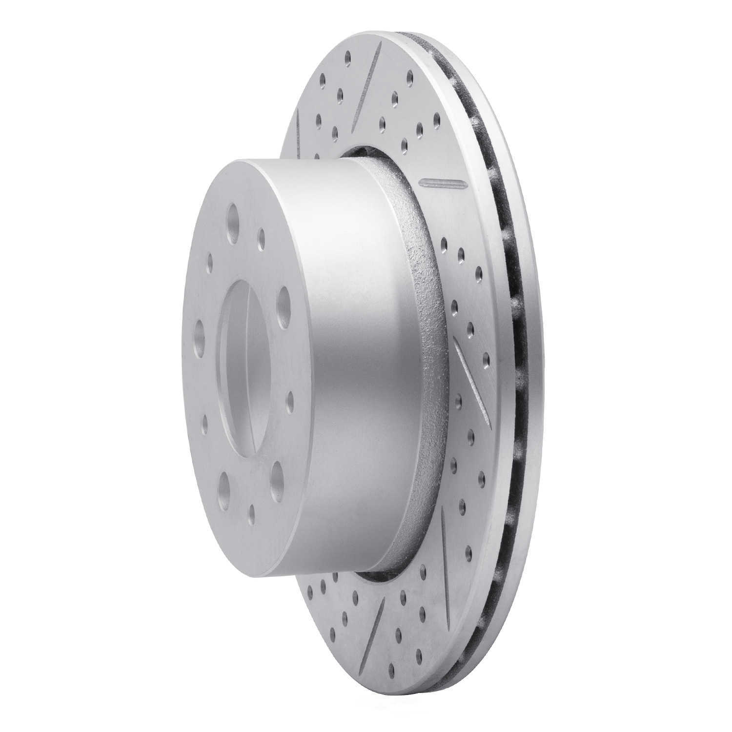 Dynamic Friction Company 830-40117L DFC Geoperformance Rotor - Drilled and Slotted