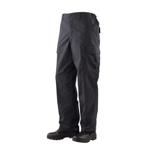 Pantalones Tru-Spec Policía BDU Negro Talle Grande/Chico con Cierre
