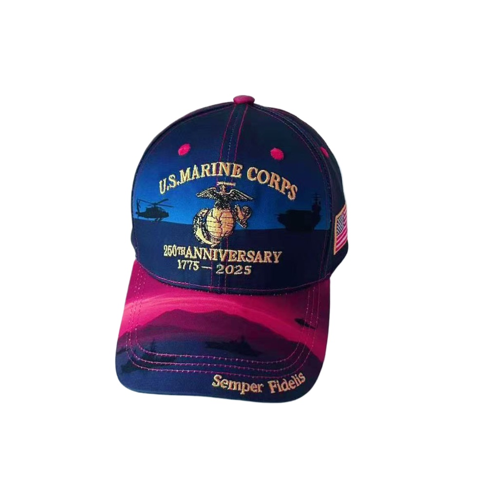 US ARMY Retired Veteran Adjustable Mesh Trucker Cap – Embroidered Patch, Iron-On
