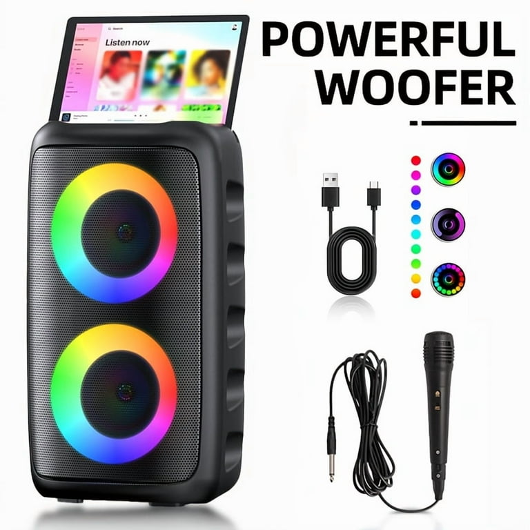 FANRUINA] Portable Wireless Speaker - Dual 3