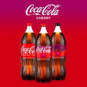 Coca-Cola Cherry Soda Pop Bottle, 2 Liters