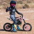 thumbnail image 3 of Kolpty Dirt Bike, 49cc 2-Stroke Kids Dirt Bike, Gas Power Motocross, Off Road Mini Motorcycle, Children Pocket Motorbike with Front Rear Disc Brakes, Pull Start, 3 of 15