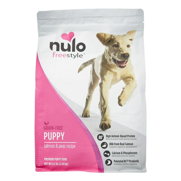 Nulo Freestyle Grain-Free Salmon & Peas Puppy Dry Dog Food ...