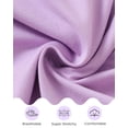 thumbnail image 7 of KIMI BEAR Newborn Baby Girl Layette Set Shower Gift Sets 4 Packs Romper Pants Sets Long Sleeves Short Sleeves Floral Bodysuit with Hat Gloves 10pcs Purple NB, 7 of 7