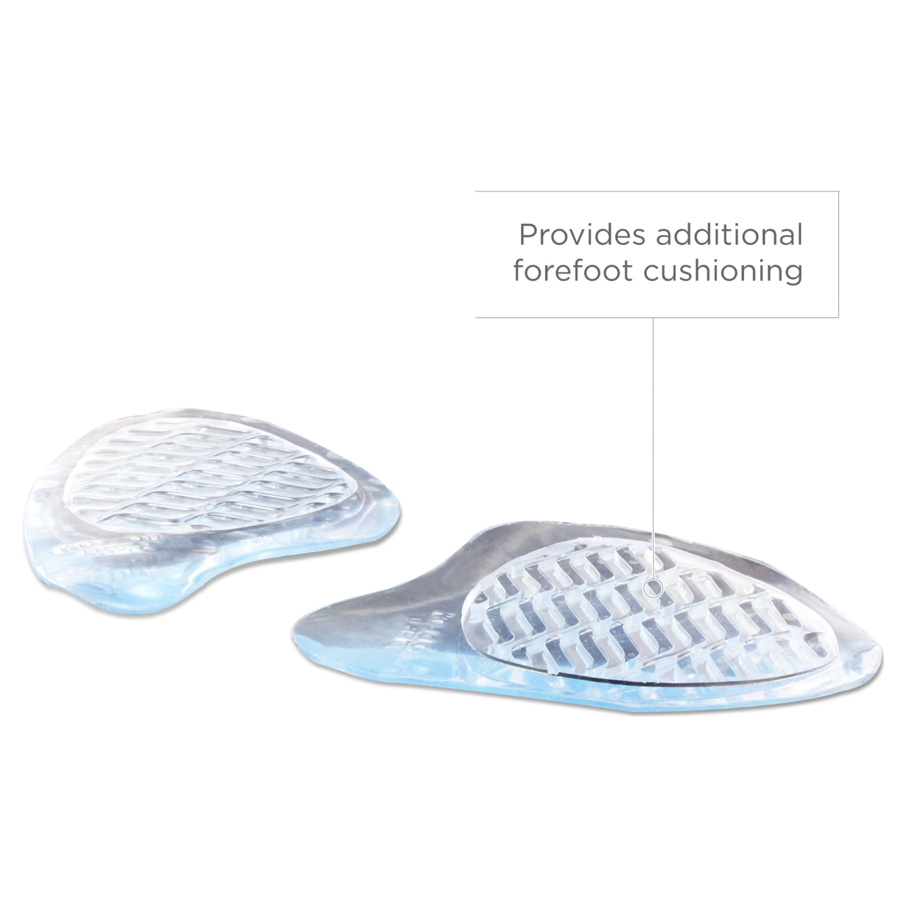 FOOTCLOUD® Comfort Gel Cushions make painful feet and shoes feel