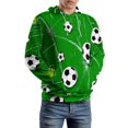 thumbnail image 5 of American Football Team Field 3d Sweatshirts Hoodie Fashion Casual Personality Men's Women Street Hoodie Pullovers Long Sleeve Comfortable Top, 5 of 6