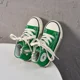 thumbnail image 2 of Zapatos de lona para niños, calzado informal de alta calidad para niños y niñas, fondo suave, bola blanca para bebé, versión coreana, primavera y otoño, 2024, 2 of 5