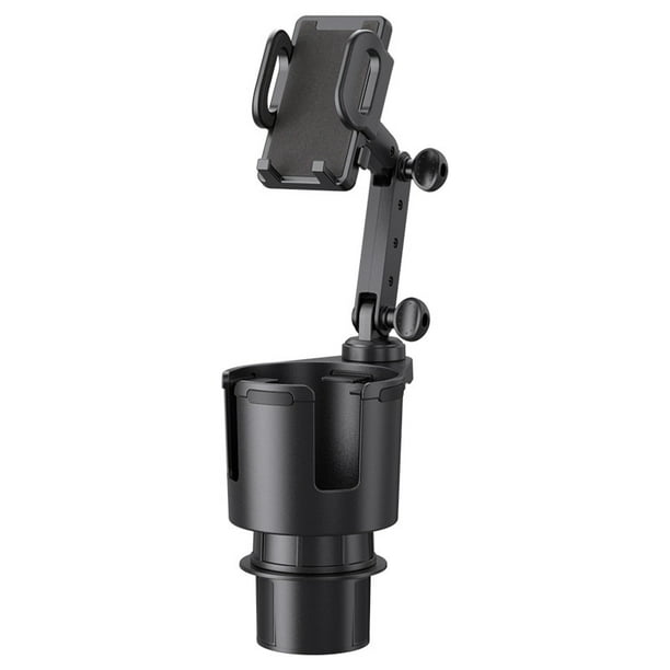 para teléfono para automóvil, Portavasos para automóvil Soporte para teléfono móvil para automóvil, Adaptador para portavasos para automóvil grande Brazo largo con rotación de 360 grados, ShuxiuWang 1327537088578