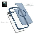 thumbnail image 2 of Dteck for iPhone 16 Case, Compatible with MagSafe, Shockproof Military-Grade Protection, Magnetic Phone Case for iPhone 16, Frosted Blue, 2 of 4