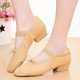 thumbnail image 3 of MKLEKYY Sandalias de Baile de Lona para Mujer, Zapatos de Entrenamiento de Suela Blanda, Zapatos de Ballet, Sandalias, Zapatos Casuales de Baile, 3 of 3