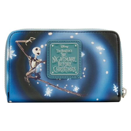 Loungefly Disney Nightmare Before Christmas Final Frame Zip-Around Wallet