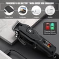 thumbnail image 4 of HIENA hair clipper Shaver Professional electric scissors push Barber shop hair trimmers Hair cutting machine trimmer for men, 4 of 9