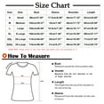 thumbnail image 5 of Tops de Cuello Alto para las Mujeres Pascua Impresa Camiseta Cuello Redondo de Manga Corta, Poliéster Spandex, 5 of 5