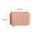 thumbnail image 7 of Cheers US Soap Dish, Non-Slip Self Draining Silicone Soap Holder (Keep The Bar Soap Dry), Flexible Soap Saver Easy to Clean. Bar Soap Holder Soap Tray for Shower, Bathroom, Kitchen., 7 of 7