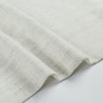 thumbnail image 5 of TWOPAGES Faux Linen Drape 42 W X 84 L Inch Grommet Hanging Style Room Darkening Privacy Protection Drape for Kitchen, 1 Panel, Ivory White, 5 of 6