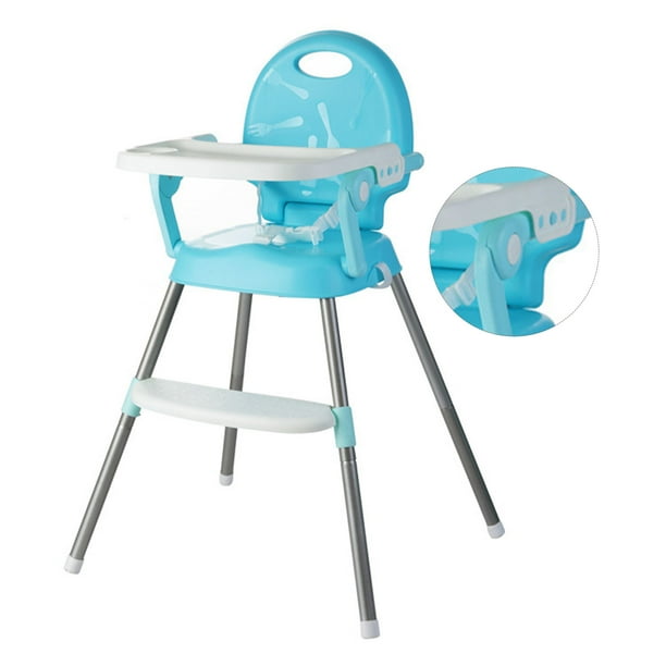Silla de alimentación plegable, trona para bebé, silla de alimentación ligera para niños, trona para bebé, rendimiento de alta gama