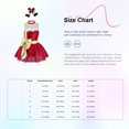 thumbnail image 6 of YiZYiF Kids Girls Sparkly Sequins Sleeveless Bowknot Tutu Skirt Dress Christmas Party Dance Costume White 8, 6 of 6