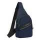 thumbnail image 2 of Bolsa de pecho para hombre para correr y viajar - Bolsa de hombro ligera resistente al agua con múltiples bolsillos para móvil, cartera y esenciales, 2 of 3