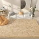 thumbnail image 2 of Alfombra BENRON Fluffy Beige para salón y dormitorio 120 x 180 cm, 2 of 7