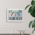 thumbnail image 6 of Clearance! VALSEEL Thin Electronic Clock, Digital Clock, Wall Mounted LCD Small Alarm Clock, Multifunctional Temperature Electronic Clock, 6 of 7