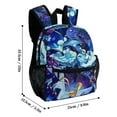thumbnail image 2 of Shadow Milk Cookie Backpack 13 Inch Schoolbag High Quality Rucksack Bookbag Casual Shoulder Satchel for Daily Travel, 2 of 8
