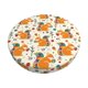 thumbnail image 1 of Balery Squirrel With Colorful Tail Fundas de asiento para taburete de bar redondo de tela de terciopelo ajustables que protegen de arañazos y manchas para sillas de 14 a 17 pulgadas.-12 inch, 1 of 7