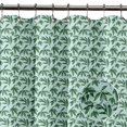 thumbnail image 6 of S4Sassy Green Elm Leaves Water Repellent Bath Shower Curtain With Roller Rings Hook-60 x 75 Inch, 6 of 6