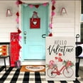 thumbnail image 2 of Love Heart Rose Bicycle Valentine''s Day Garden Flag 12x18 Inch Double Sided Holiday Anniversary Wedding Yard Outdoor Decoration DF005, 2 of 6