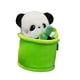 thumbnail image 5 of Precioso muñeco de peluche de panda de tubo de bambú para abrazar. con tubo de bambú, 5 of 9