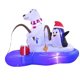 thumbnail image 2 of Decoración navideña iluminada BLESIY de 71 pulgadas Pingüino iluminado, 2 of 8