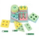 thumbnail image 5 of Ilustración educación temprana cuatro juegos de juguetes educativos para niños en forma de columna coordinación mano-ojo infantil sabiduría cuatro juegos de bloques de construcción en forma de columna, 5 of 5