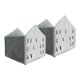 thumbnail image 1 of 2 piezas hechas a mano en forma de casa maceta contenedor decoración fieltros tela decoración WD.WDQZL Hogar, 1 of 5