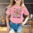 thumbnail image 2 of AWZXDE T-Shirts Graphiques de Rentrée Scolaire pour Filles Hauts Mode Décontractée Manches Courtes Coupe Ample Col Rond T-Shirts Confortables, 2 of 4