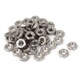 thumbnail image 1 of Tuerca hexagonal de acero inoxidable M6 304, 50 piezas para tornillo y perno, 1 of 3