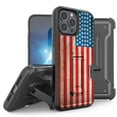 thumbnail image 1 of Armor Kombo Holster Rugged Cover Designed For Apple iphone 13 Pro 6.1"Case Black/Black, 1 of 9