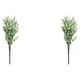 thumbnail image 1 of Wosthever 2 pack/lote flor artificial de larga duración decoración hogar interior exterior blanco, 1 of 6