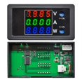 thumbnail image 2 of Voltímetro digital shaofei 1000 W amperímetro medidor de voltaje corriente energía 0-100 V 10 A rojo, 2 of 5