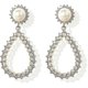thumbnail image 1 of 14k Gold Plated Pearl Earrings With S925 Silver Needle Retro Palace Style For Women Girls Gift Valentine's Day Birthday Anniversary Party, 1 of 5