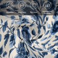 thumbnail image 6 of Navy Blue Botanical Peony Cloth Napkins, Vintage Floral Blossom Washable and Reusable Dinner Napkins Set of 6, Table Napkin for Kitchen Party Birthday Wedding Hotel Housewarming 20"x20", 6 of 9