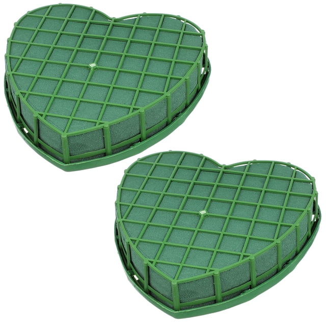 GOOHOCHY 2 bases de ventosas para flores de coche de boda, arreglos florales de barro, decoración para coche de boda